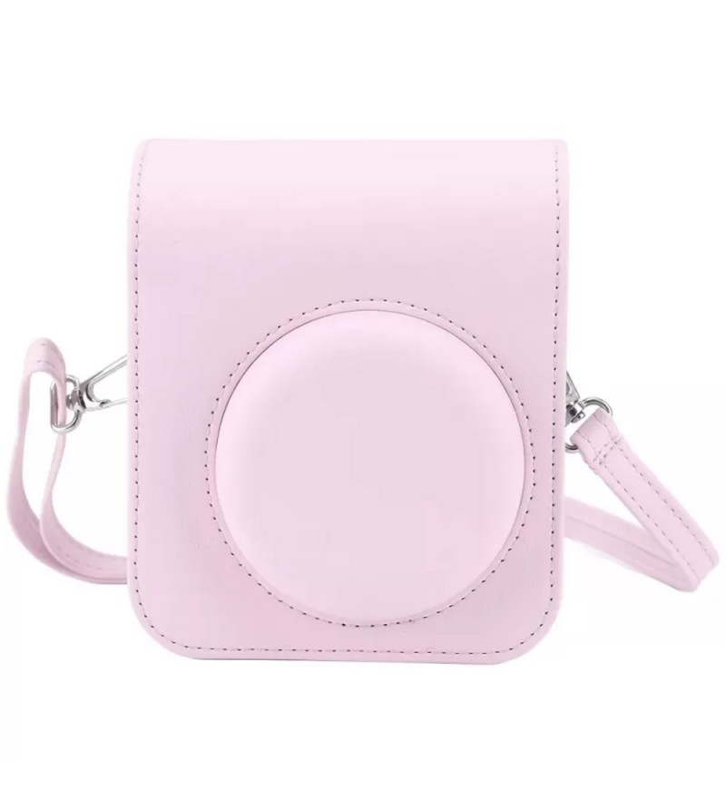 Estuche Diginerds Para Cámara Instax Mini 12 With Strap - Blossom Pink