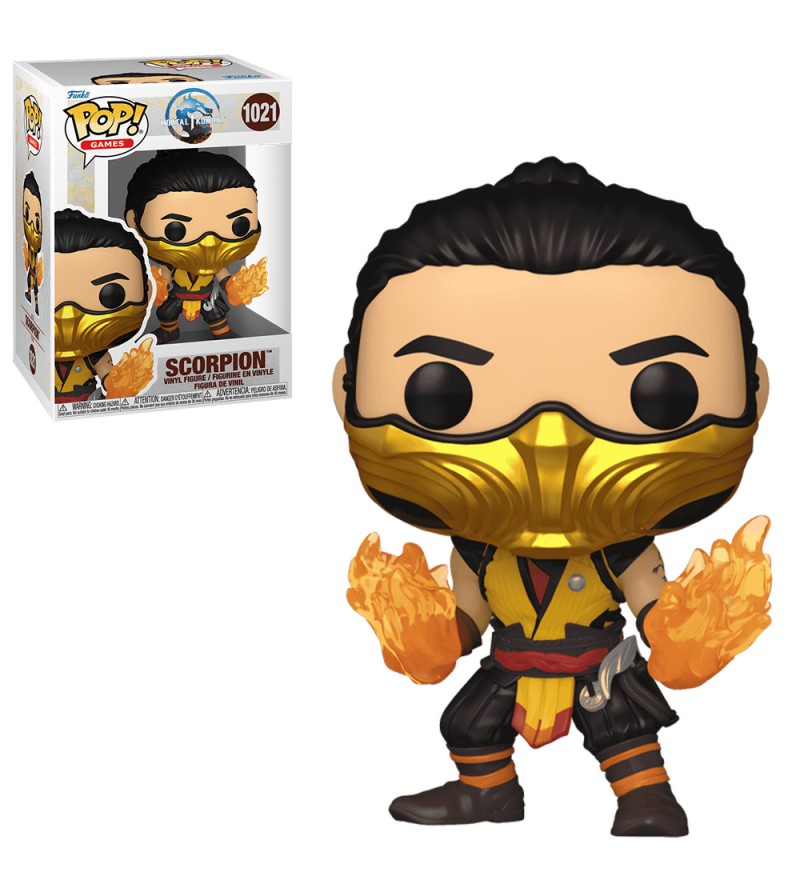 Funko Pop! Mortal Kombat 1 - Scorpion 1021 (Caja Fea)