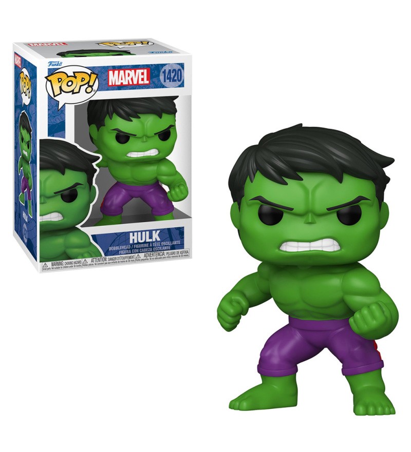 Funko Pop! Marvel: Hulk 1420 (Caja Fea)