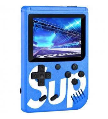 Consola Sup Game Box Plus con 400 Juegos/A.V - Azul (Sin Garantia)