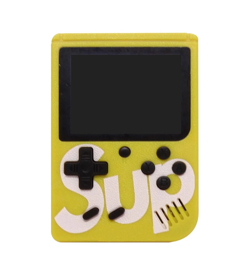 Consola Sup Game Box Plus con 400 Juegos/A.V - Amarillo