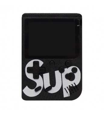 Consola Sup Game Box Plus con 400 Juegos/A.V - Negro (Sim Garantía)