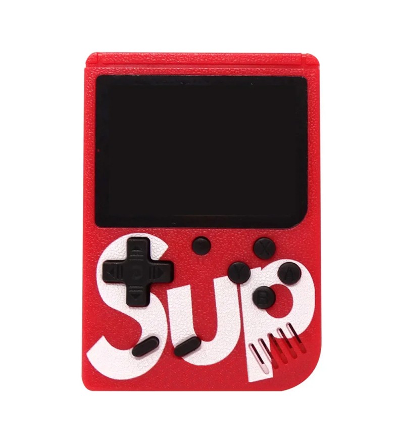 Consola Sup Game Box Plus con 400 Juegos/A.V - Rojo (Sin Garantía) 