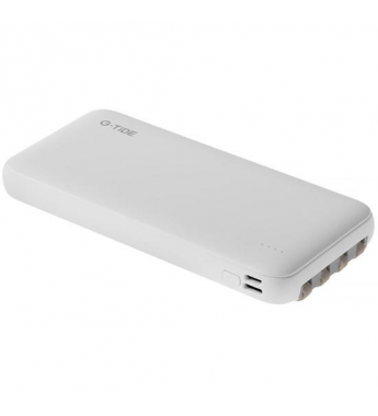 Cargador Portátil G-Tide P1 10000mAh/USB - White