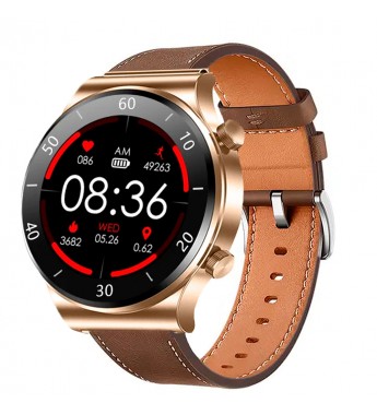 Smartwatch G-Tide R2 Pro de 1.43" con Bluetooth/IP68 - Gold