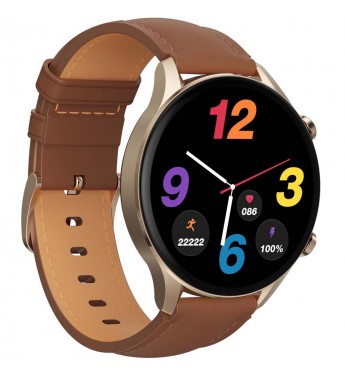 Smartwatch G-Tide R2 Pro de 1.43" con Bluetooth/IP68 - Gold