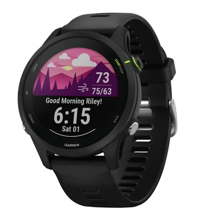 Smartwatch Garmin Forerunner 255 Music 01-02641-30 con Pantalla 1.3"/46mm/GPS/5 ATM - Black