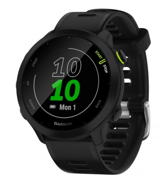 Smartwatch Garmin Forerunner 55 010-02562-10 con Pantalla de 1.04"/Bluetooth/GPS/5 ATM - Black