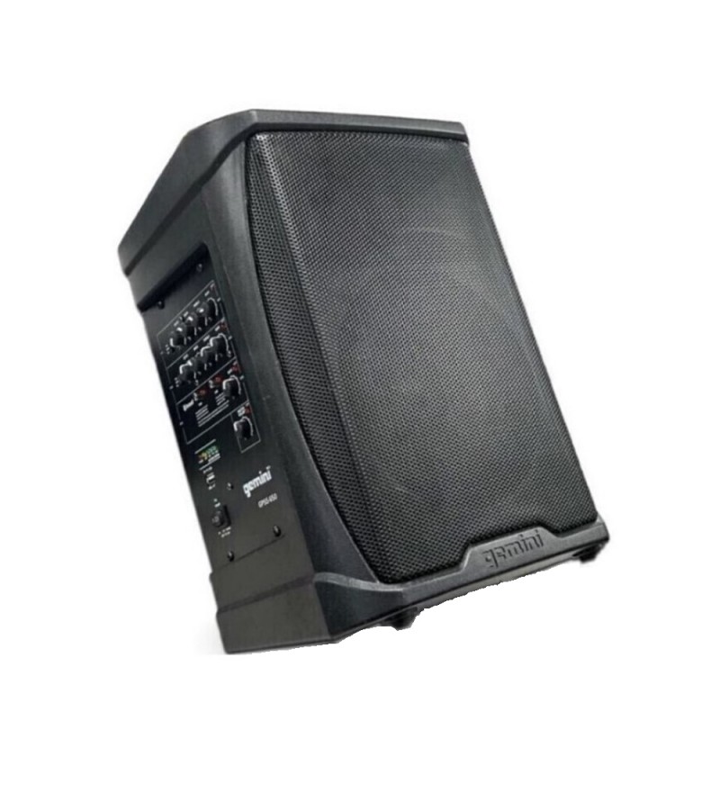 Speaker Gemini GPSS-650 Portátil con Bluetooth/200W/Recargable - Negro (Caja Fea)