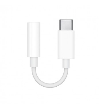 Adaptador USB-C a Jack 3.5MM - Blanco
