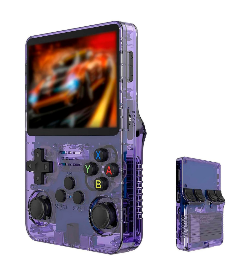 Consola Portátil Games R36S 3.5" 64GB/1GB - Purple