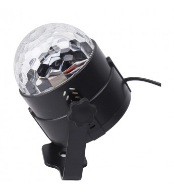Lampara LED Party Light ZLZ/HX-712 3W / 260V 50-60Hz - Negro