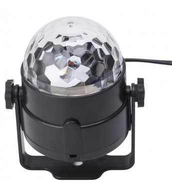 Lampara LED Party Light ZLZ/HX-712 3W / 260V 50-60Hz - Negro
