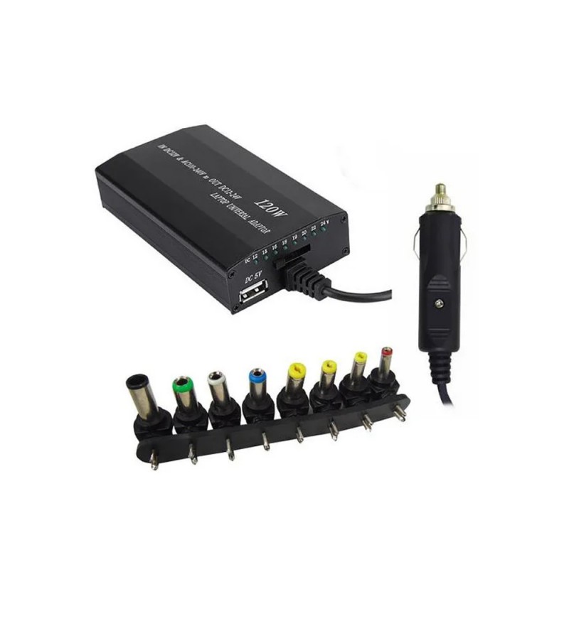  Fuente Universal para Notebook 2x1 120W/Bivolt