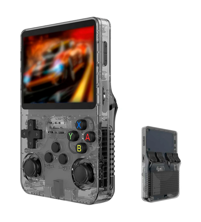 Consola Portátil Games R36S 3.5" 64GB/1GB - Black