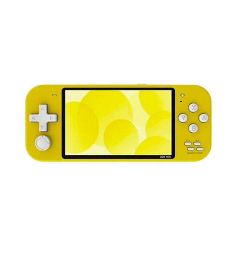 Consola Portátil Game X20 Mini 4.3" LCD 8GB/USB - Yellow
