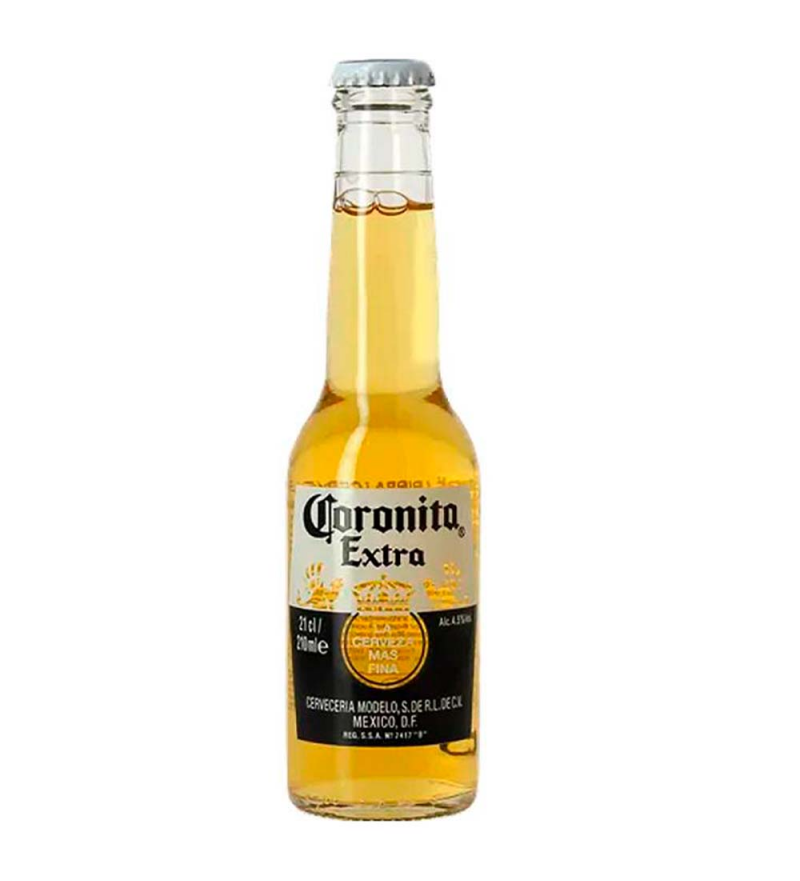 Cerveza Corona Extra Botella - 210mL