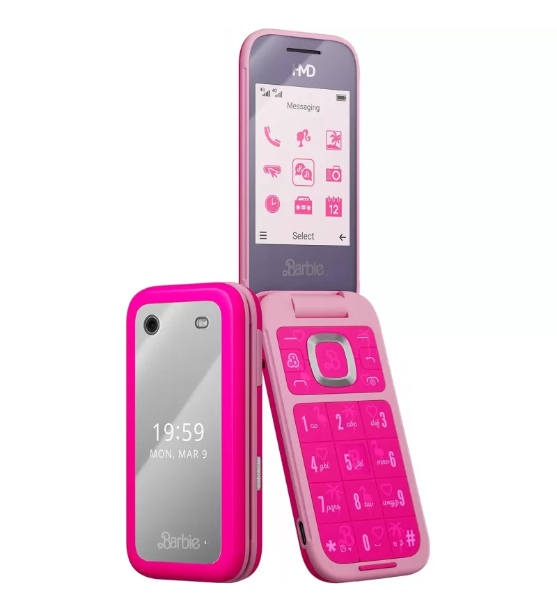 Celular HMD Barbie TA-1681 LTE DS 2.8" 512MB/4GB - Power Pink