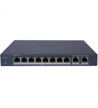 Switch Hikvision DS-3E1510P-EI/M 8 Puertos 10/100/100MBPS