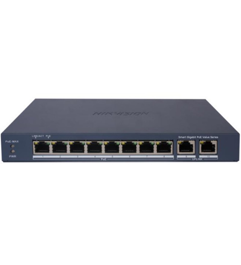 Switch Hikvision DS-3E1510P-EI/M 8 Puertos 10/100/100MBPS