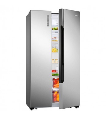 Heladera Hisense RC-67WS2 508L/Led/2P/Multi Air/Inox/220V - Plata