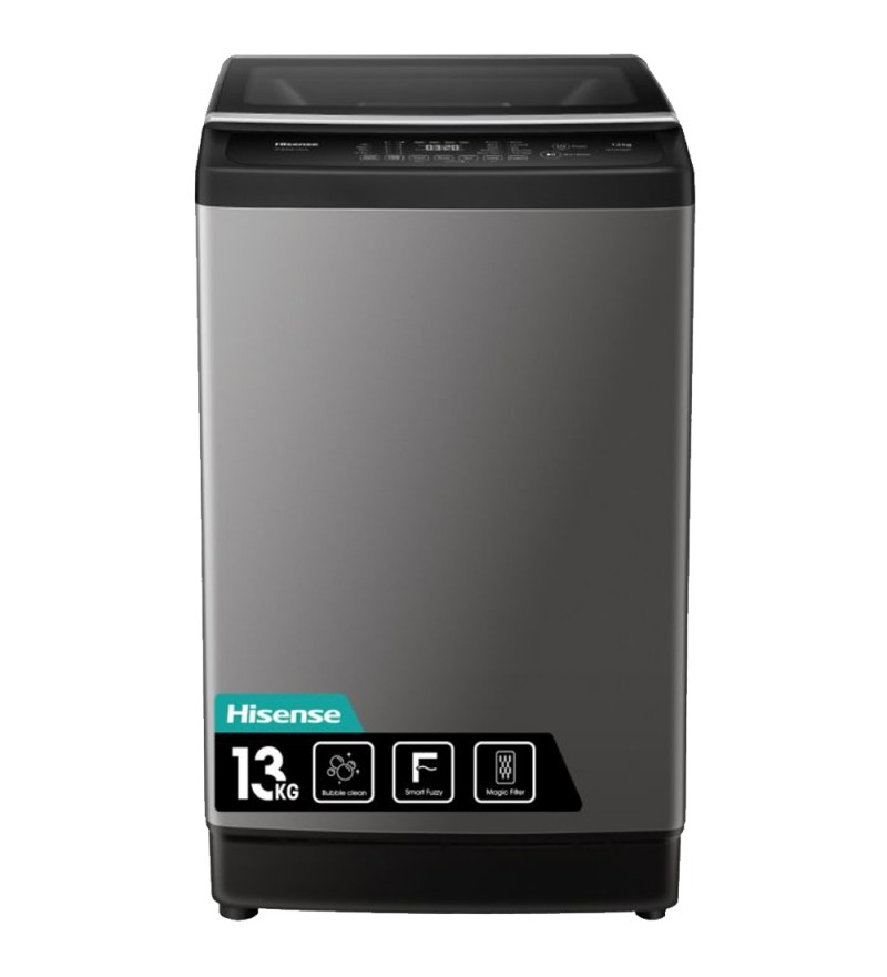 Lavarropas Automatica Hisense WTJA1302T Carga Superior 13KG/LED/220V - Gris
