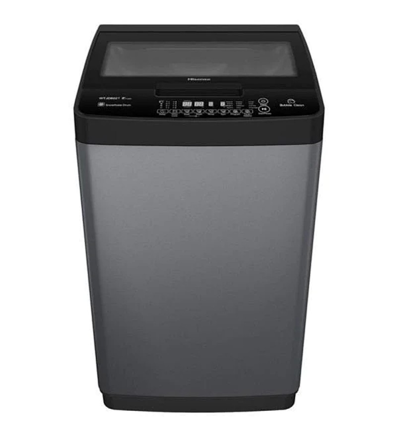 Lavarropas Automatica Hisense WTJA802T Carga Superior 8KG/LED/220V - Gris