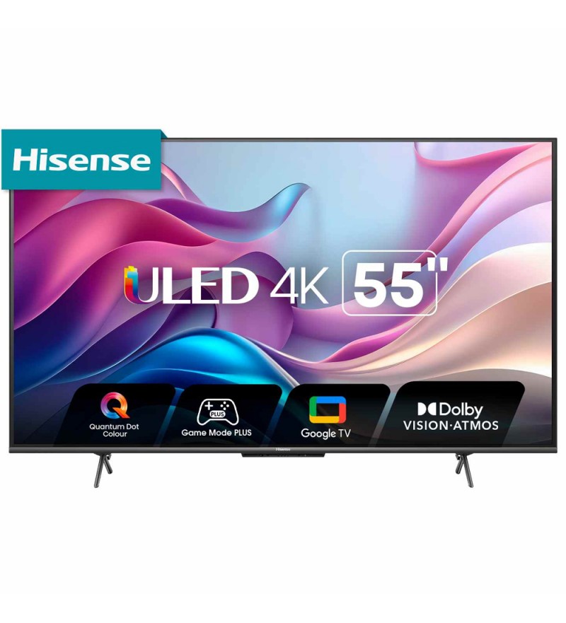 Smart TV ULED de 55" Hisense 55U6H 4K Wi-Fi/Bluetooth - Black