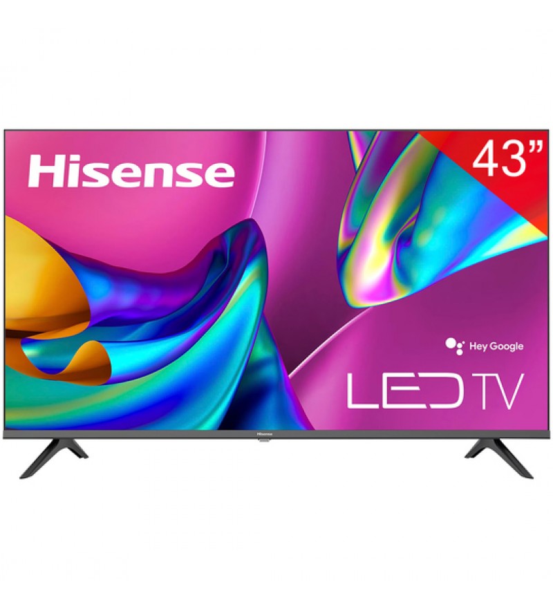 Smart TV LED de 43" Hisense 43A4H FHD con Wi-Fi/Bluetooth/VIDAA (2022) - Negro