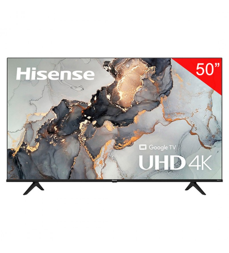 Smart TV LED de 50" Hisense 50A6K 4K UHD con Wi-Fi/Bluetooth/VIDAA (2022) - Negro