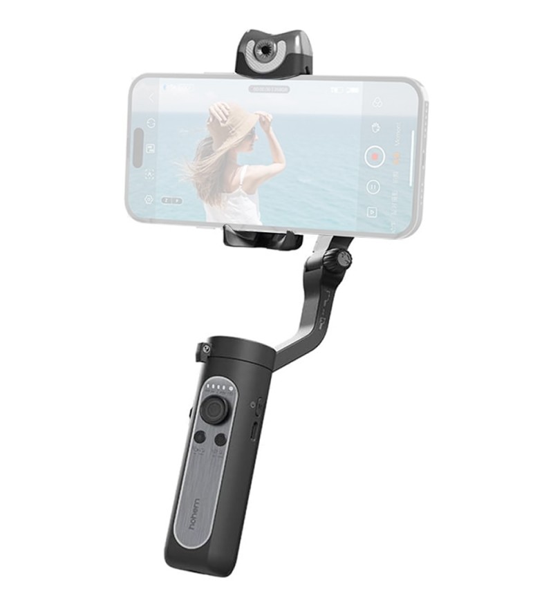 Estabilizador Gimbal Hohem iSteady V2S A-RM94S con 3 ejes para Smartphones - Negro