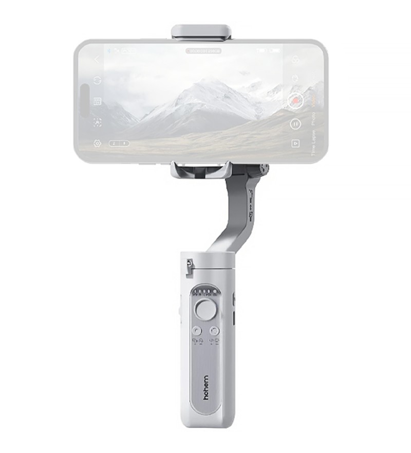 Estabilizador Gimbal Hohem iSteady XE A-RM89 con 3 ejes para Smartphones - Plata