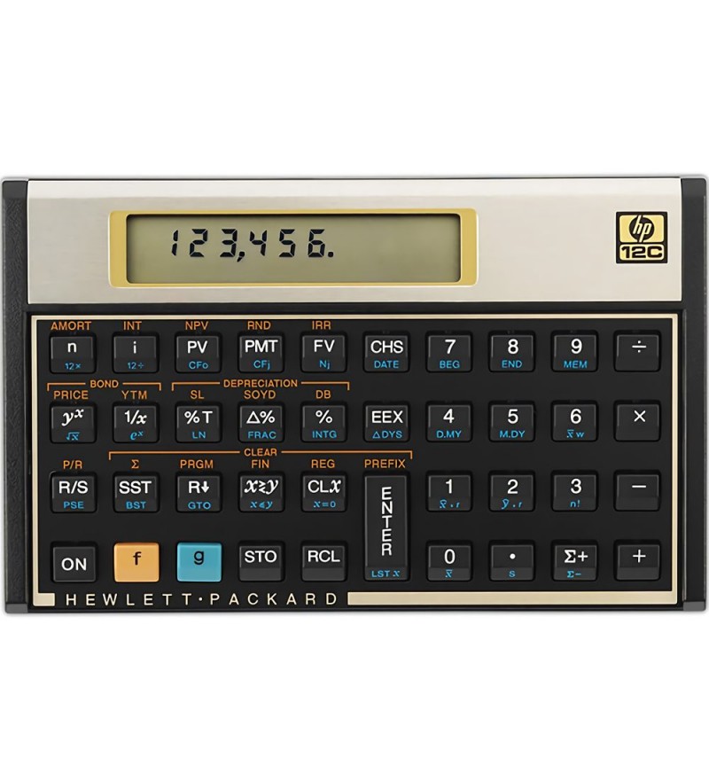 Calculadora HP Financiera HP-12C - Gold (Ingles)