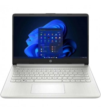 Notebook HP 14-CF2733WM Intel Celeron N4120 14" 4GB de RAM/64GB W11 - Silver