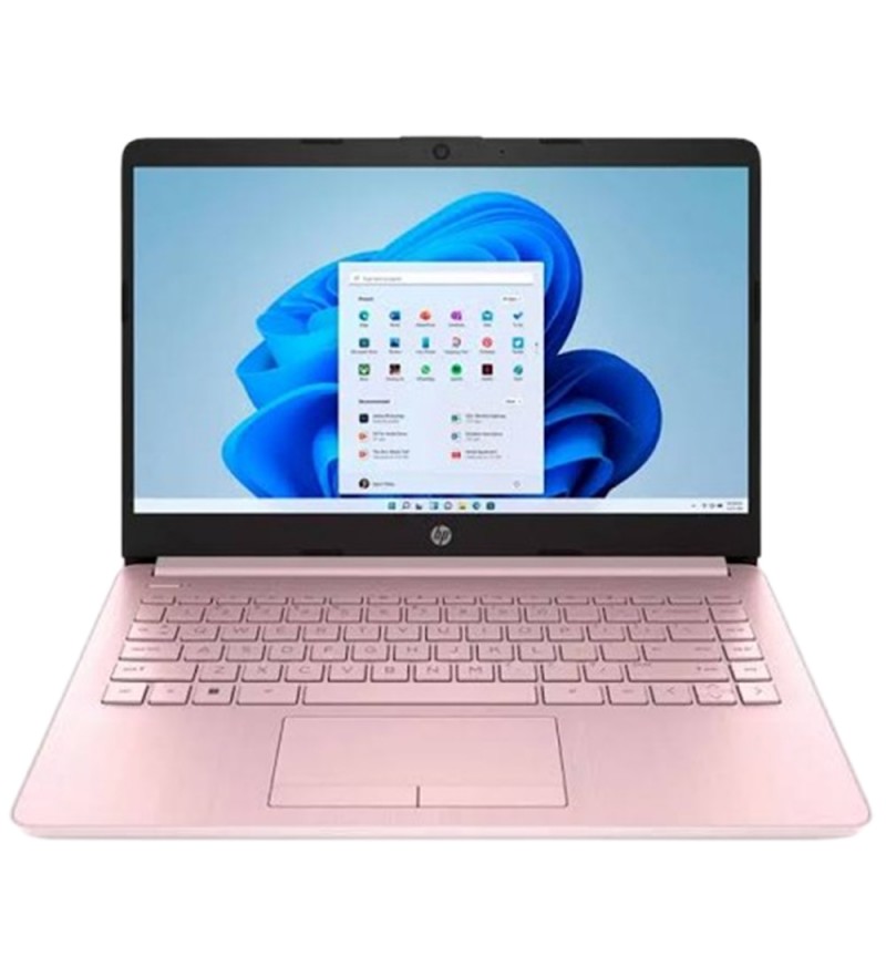 Notebook HP 14-CF2112WM 14" CELERON N4120 4GB de RAM /64GB W11 - Rose (Caja Fea)