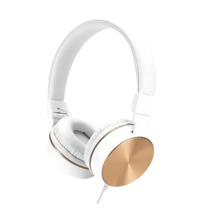 Auricular HP DHH-1206 3.5mm - White/Gold