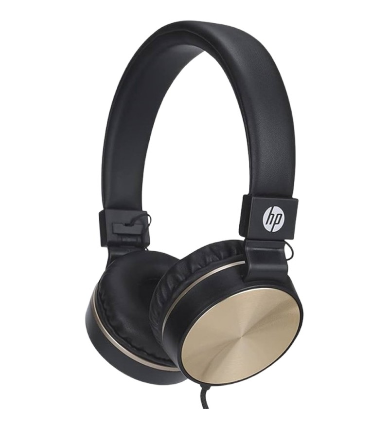 Auricular HP DHH-1206 3.5mm - Black/Gold