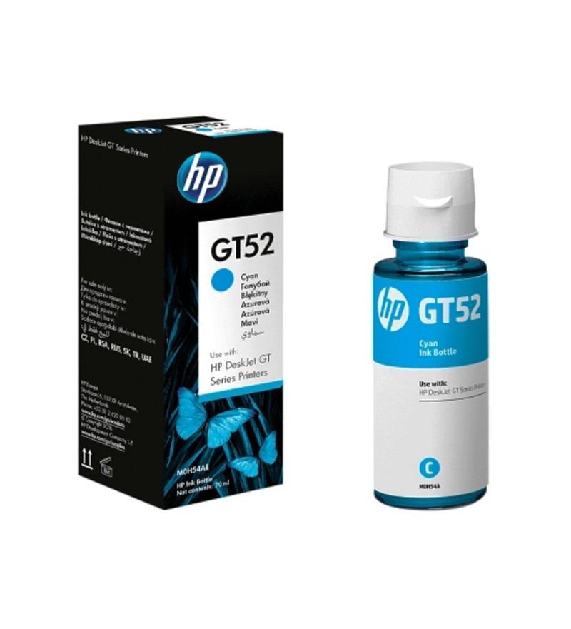 Cartucho de Tinta HP GT52 MOH54AL 70mL - Cyan