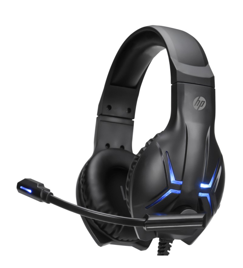 Headset Gaming HP DHE-8001 con Micrófono Omnidireccional/Driver de 40mm - Negro