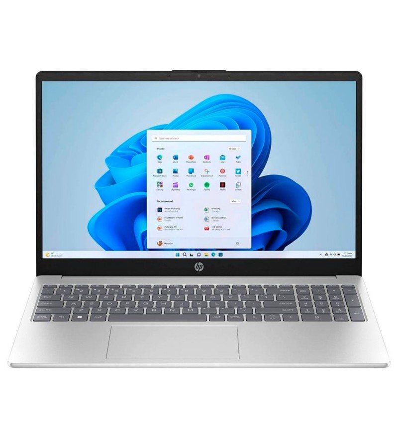 Notebook HP 15-FD0075TG Intel Core i5-1335U 15.6" 8GB RAM/512GB SSD/W11 - Silver