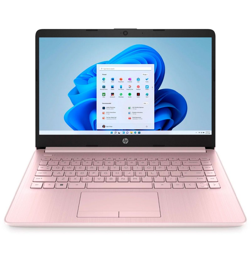 Notebook HP 14-CF2112WM 14" Intel Core N4120 4GB RAM/64GB/W11 - Rose