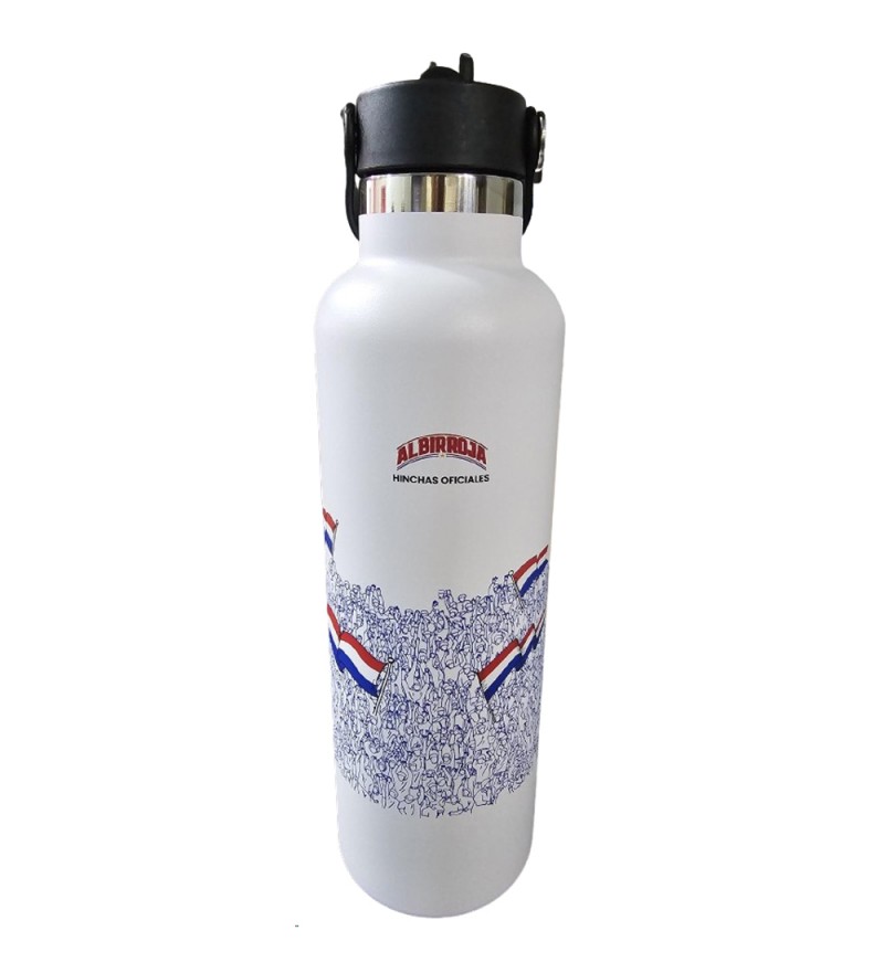 Termo Hydrate Albrirroja 710mL- Blanco 