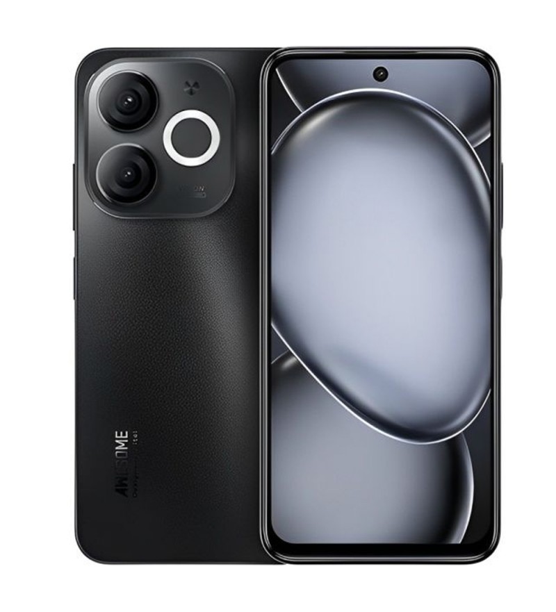 Smartphone Itel A80 A671LC 6.7" DS LTE/BR 4/128GB- Black (Caja Fea) 