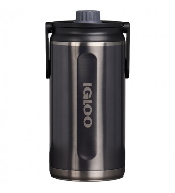 Termo Igloo Twist ‘n’ Chug con Manija de 1.89L - Carbonite