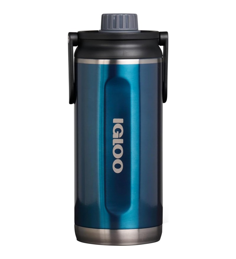Termo Igloo Twist ‘n’ Chug con Manija de 1L - Modern Blue