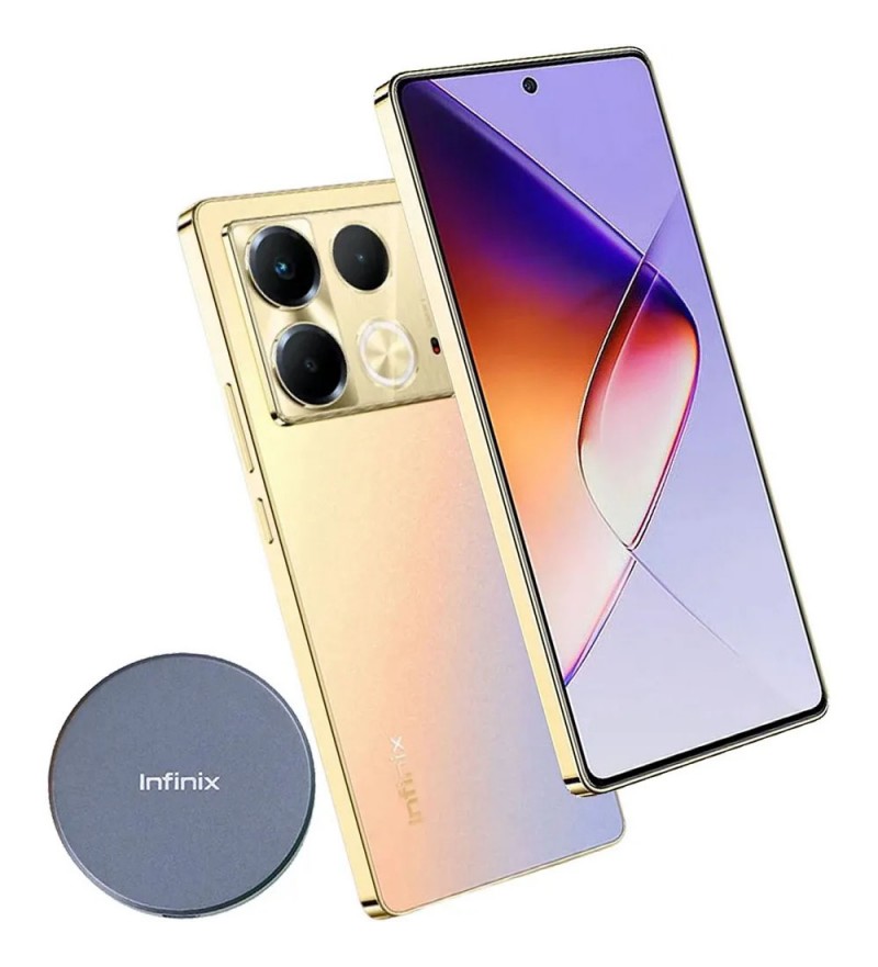 Smartphone Infinix Note 40 PRO X6850 8/256GB 6.78" LTE DS NFC - Gold + MagPad