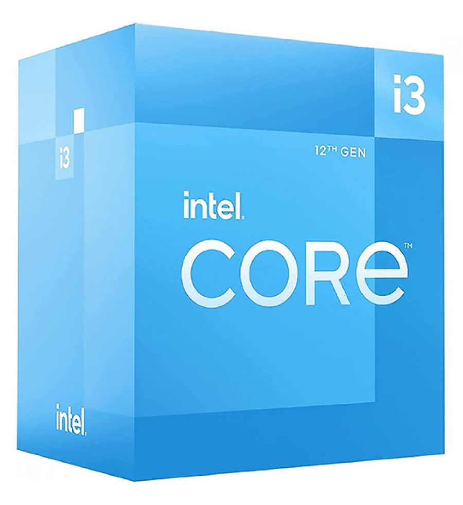Procesador Intel Core i3-12100 de 3.3GHz Quad Core con 12MB Caché - Socket LGA1700
