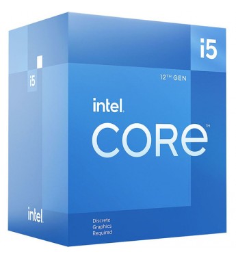 Procesador Intel Core i5-12400F de 2.5GHz Hexa Core con 18M Caché - Socket LGA1700