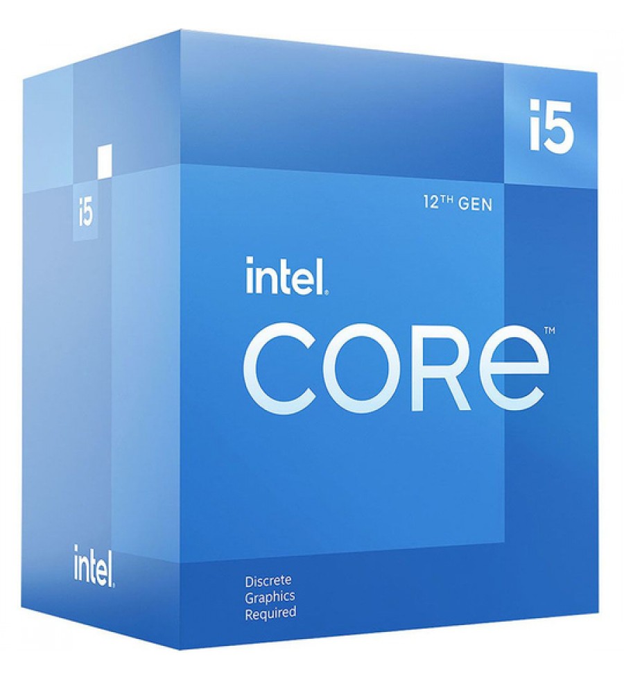 Procesador Intel Core i5-12400F de 2.5GHz Hexa Core con 18M Caché - Socket LGA1700