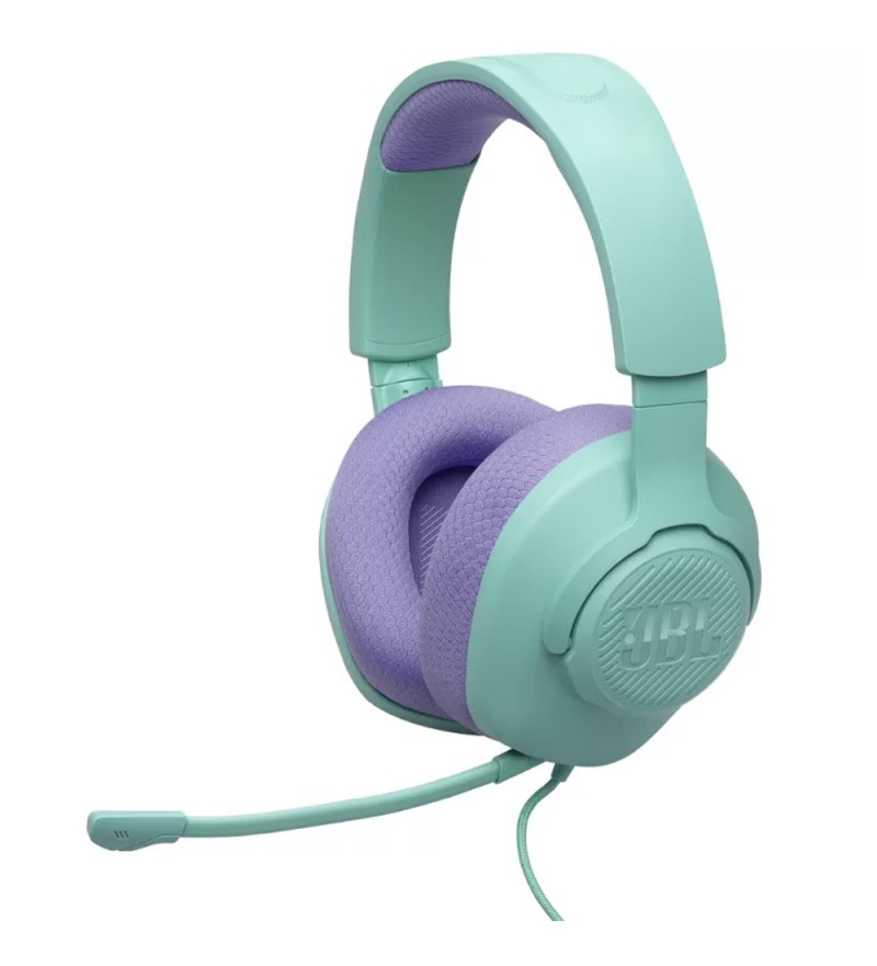 Auricular JBL Quantum 100 M2 Gaming - Cyan (Caja Fea)